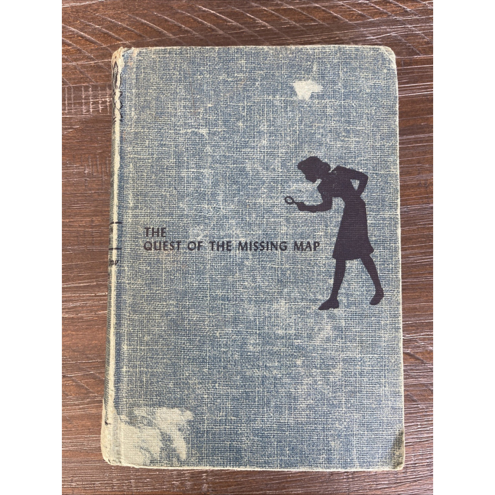 VTG The Quest of the Missing Map Carolyn Keene NANCY DREW ©️1942 Hardcover